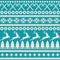 Christmas seamless pattern in the nordic style