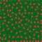 Christmas seamless pattern. Red, green and cream colors.
