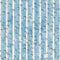 Christmas seamless pattern. White 3d snowflakes on blue teal stripes background