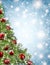 Christmas shining background