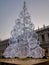 Christmas shining tree in Venice