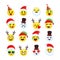 Christmas smiley cheerful and funny collection.