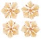 Christmas Snowflake Straw Hanging Toys, Xmas Tree Decoration