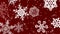 Christmas snowflakes background