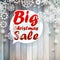 Christmas snowflakes with big sale.