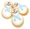 Christmas Snowman Biscuits