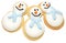 Christmas Snowman Biscuits