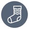 Christmas, sock, stocking Isolated Vector icon which can easily modify or edit
