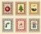 Christmas stamps