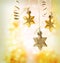 Christmas star ornaments