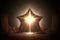 Christmas star shines over Jesus Christs manger. AGI