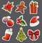 Christmas stickers