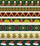 Christmas Strip Pattern Set