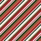 Christmas Stripe seamless pattern background in diagonal style