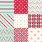 Christmas stripes geometric background