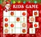 Christmas sudoku or maze game with Santa, gifts