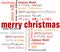 Christmas Tag Cloud