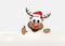 Christmas Thumbs Up Reindeer Winter Design