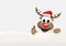 Christmas Thumbs Up Reindeer Winter Design