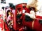 Christmas train decoration in Maramures county