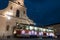 Christmas tram during advent in Brno