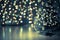 Christmas tree bokeh background