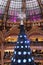 Christmas tree at Galeries Lafayette, Paris