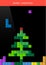 Christmas tree on game computer screen