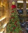 Christmas tree inside Trump tower in NYC