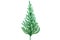 Christmas tree isolated on white background- Christmas tree for decoration