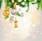 Christmas tree light background