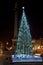 Christmas Tree in London\'s Trafalgar Square