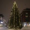 Christmas tree at Nytorget in LuleÃ¥