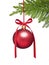 Christmas Tree Ornament Background