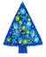 Christmas tree with ornaments,