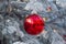 Christmas Tree, Ornaments and Defocused Objects Background