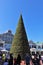 Christmas tree outside Victoria Wharf Shopping Center in Cape Town