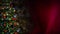 Christmas Tree Particle Background 4K Loop