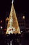 Christmas tree photo of lights