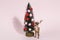 Christmas tree pompoms and reindeer pink