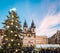 Christmas tree on Prague Old Town Square