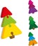 Christmas tree from puzzles