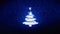 Christmas Tree Star Symbol Digital Pixel Noise Error Animation.
