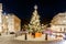 Christmas tree on Waterloo place in 2016, London