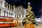 Christmas tree on Waterloo place in 2016, London