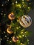 Christmas Trimmings Decoration Colored balls Globe bell Nutcracker Lights