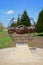 Christmas Truce memorial at the National Memorial Arboretum, Alrewas.