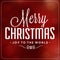 Christmas Typographic Background