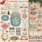 Christmas vintage Scrapbook set