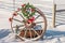 Christmas Wagon Wheel